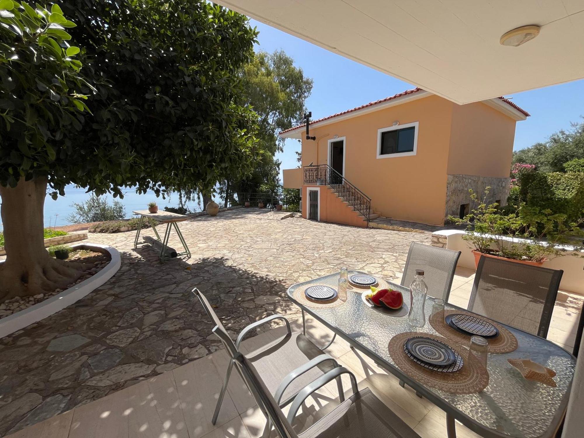 9 Muses Villas Chrani Exterior foto